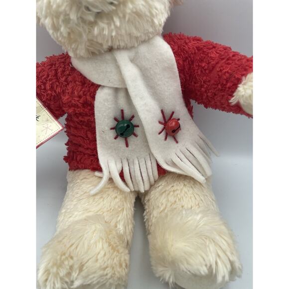 Hallmark plush 14" tall "JINGLE BEAR" plays Jingle Bells - NWT - Picture 7 of 11